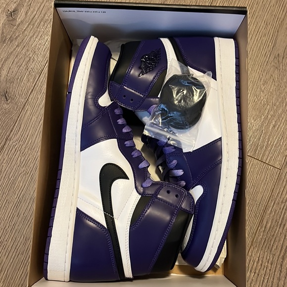 Jordan 1 Court Purple - Picture 4 of 5